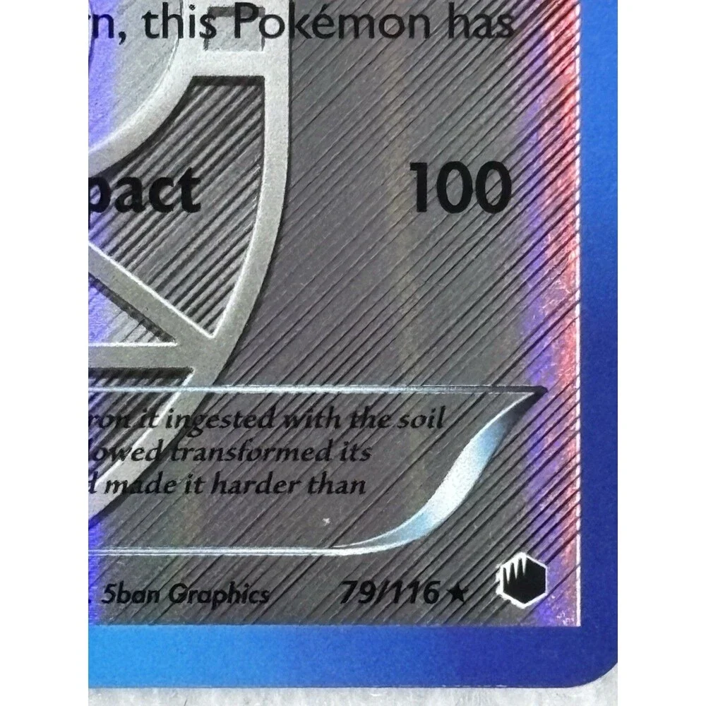Pokemon Reverse Holo Lot Dragonite 83/116 & Steelix Team Plasma 79/116 Rare